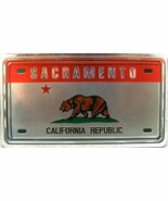 Sacramento California Foil Panoramic Dual Sided Fridge Magnet - $147.10 MXN
