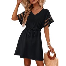 Womens Swimsuit Coverup Chiffon Bathing Suit Cover Ups Shirt For Swimwear 2023 S - £44.04 GBP