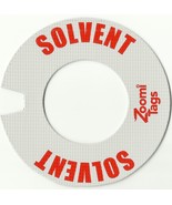 ZoomiTags SOLVENT can ID LABEL Tag alcohol ketone acetone Container zoom... - $17.33