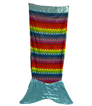 Snuggie Tails Blanket -  Rainbow Mermaid - Adult - £7.80 GBP