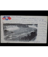 1907 POST CARD from Niagara Falls Canadian side Signed and stamped - $6.92