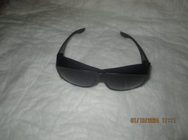 Solar Shield Polarized Matte Black Protective Sunglasses - $6.50
