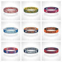 Reversible MLB Team Mascots Bracelet Elastic Stretch Bracelet MLB Wristband - £9.65 GBP
