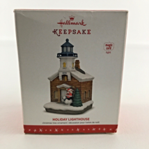 Hallmark Keepsake Christmas Tree Ornament #5 Holiday Lighthouse 2016 Lights New - £59.23 GBP
