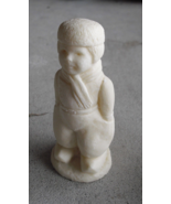 Vintage Sandstone Little Dutch Boy Figurine 3 3/4&quot; Tall - £14.70 GBP