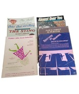 Piano Song Book Lot of 8 Easy Listenting Pop Soft Rock Musicals - $13.81