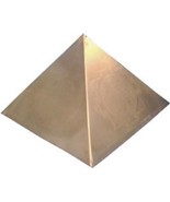Pyramid Copper Top 4.5&quot; Vastu Pyramid Plain Positive Energy Bagua AP-758 - £30.12 GBP