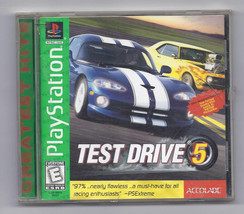Test Drive 5 Video Game Sony Playstation 1 1998 Rare Greatest Hits - £11.61 GBP