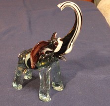 blown glass elephant - $18.99