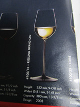 Riedel Germany Crystal 2 Glassware Glasses 9 1/4 &quot; Flutes - £46.70 GBP