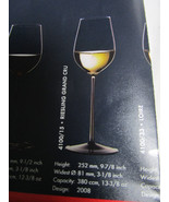 RIEDEL GERMANY CRYSTAL 2  GLASSWARE GLASSES  9 1/4 &quot; flutes - £46.93 GBP