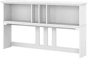 Salinas Casual Hutch For L-Shaped Desk, Pure White - £206.97 GBP