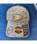 Zephyr Anaheim Ducks Clean Up OHT Digital Camo Adjustable Strap Hat Dad Cap - $27.71