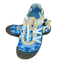 JBU Jambu Keegan Bungee Lace Sneakers Shoes Blue 7 M Hiking Walking - $41.24