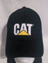 Caterpillar CAT Men&#39;s Black Adjustable Baseball Cap - Pre-owned - £12.35 GBP