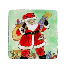 Betsy Drake Santa Claus Coaster Set of 4 - £27.68 GBP