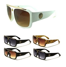 Square Oversized Sport Aviator Sunglasses Retro Designer Fashion Outdoor Casual - £7.43 GBP+