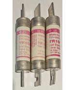 Lot Of 3 Gould Shawmut Tri-onic TR100R time delay 100A 250V Fuse - $33.68 CAD