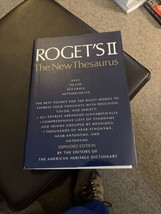 ROGET&#39;S II ( THE NEW THESAURUS  ) Expanded Edition - £6.39 GBP