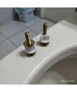 Toilet Seat Hinge Bolts Kit, 2PCS Steel Screws with Nuts and Washers for... - $15.88 CAD