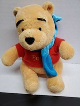 7 Inch Walt Disney Dan Dee Winnie the Pooh Plush with Winter Scarf - $11.98