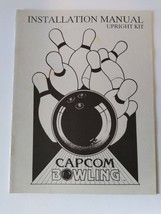 Capcom Bowling Upright Kit Arcade Game Installation Service Repair Manua... - £10.81 GBP