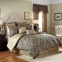 Croscill Estate Ashfield Comforter Set Size: Queen New 4 Piece Bedding - £467.85 GBP