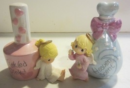 Precious Moments  Heaven Scent &amp; Tickled pink figurines - £33.44 GBP