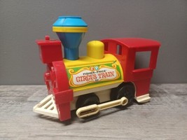 Vintage 1973 Fisher Price Circus Engine Car Train  #991 Whistle Works - £8.26 GBP