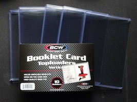 5 Loose BCW Vertical Top Load Holder Booklet Card Holders  - £6.37 GBP