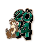 Chip and Dale Disney Pin: Dale 2014 Parks Logo - $238.49 MXN