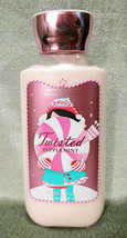 Bath &amp; Body Works Twisted Peppermint Body Lotion 8 Fl Oz Nos Christmas Scent - £8.79 GBP