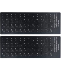 2Pcs Universal Korean Keyboard Stickers, Matte Replacement Korean Keyboa... - $14.99