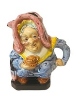 Burgess Barleigh Ware Toby Mug jug cup doulton figurine England Burslem Mrs Gamp - £31.57 GBP