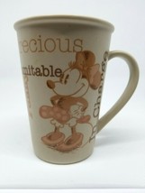 Disney MINNIE MOUSE Coffee Cup Sweet Sassy Indomitable Precious In Charge - $12.95
