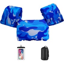 Kids Swim Life Jacket Vest For Swimming Pool, Swim Aid Floats With Waterproof Ph - £23.59 GBP
