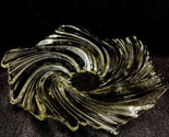 MIKASA Belle Epoque Swirl Wave Clear Crystal Glass Dish Bowl German 16” ... - $40.59