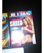 New DVD 5 Lot Yoga Pilates Shred Method Jillian Michaels Tracy Anderson Winsor 