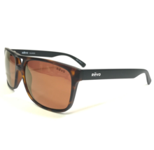 REVO Sunglasses RE1019 02 HOLSBY Matte Tortoise Black with Red Polarized Lenses - $121.33
