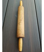 Antique Vintage 16&quot; Wood Rolling Pin Primitive Folk Nice Patina - £14.14 GBP