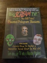 Big Scream Tv Vol 1 The Boo Tube Virtual Halloween Haunted Mansion Prop Fearfx - £4.73 GBP