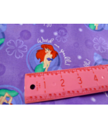 PrincessAriel Fabric Quilting Cotton Disney Princess Ariel 44&quot; x 1 1/3 yard - £10.26 GBP