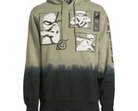 Naruto Men&#39;s Graphic Print Hoodie, Olive Green Size 3XL(54-56) - £23.84 GBP