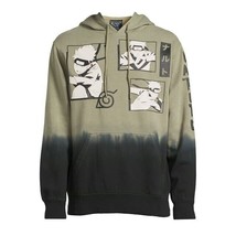 Naruto Men&#39;s Graphic Print Hoodie, Olive Green Size 3XL(54-56) - $29.69