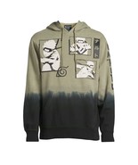 Naruto Men&#39;s Graphic Print Hoodie, Olive Green Size 3XL(54-56) - £23.45 GBP