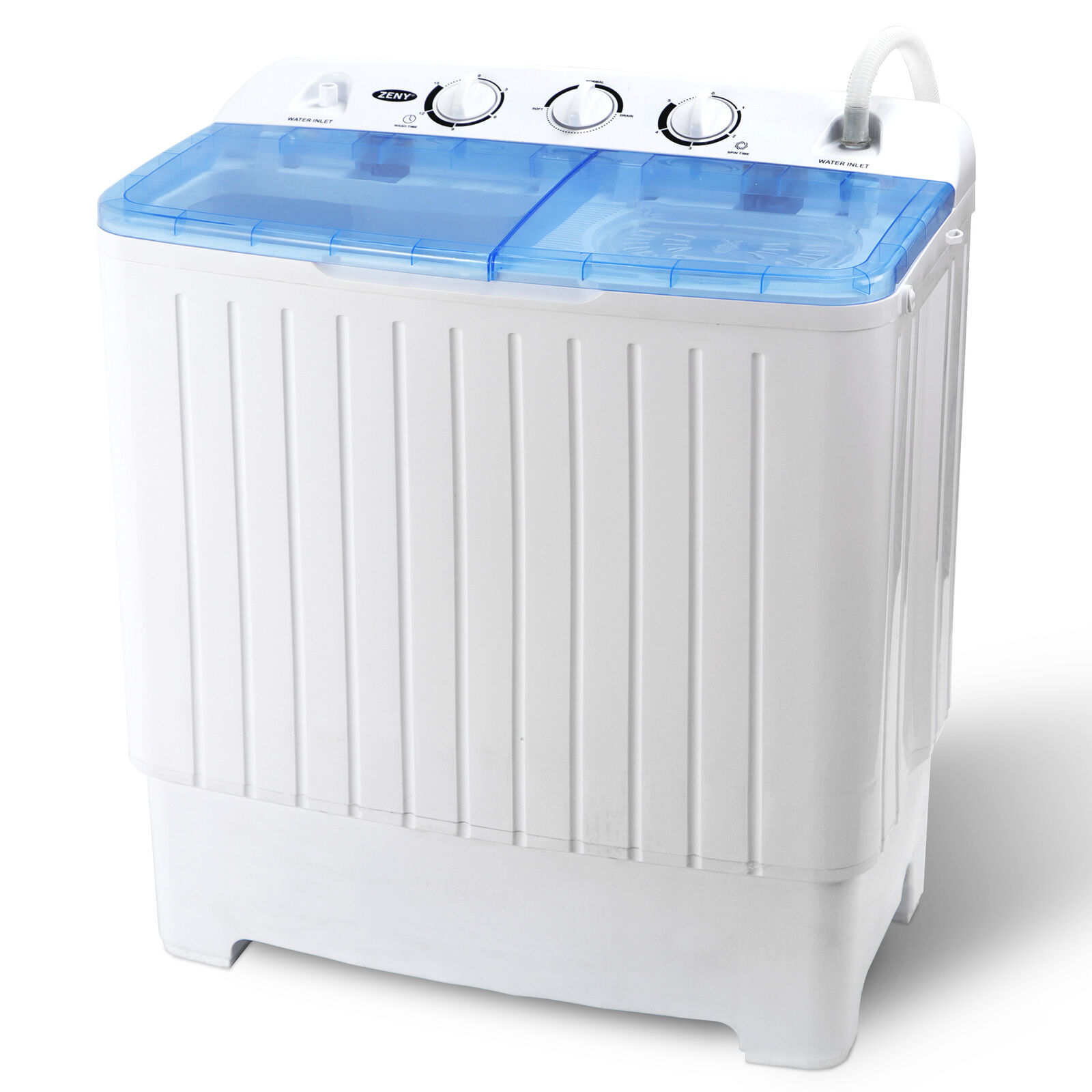 Primary image for 17.6Lbs Portable Washing Machine Mini Compact Twin Tub Laundry Washer Spin Dryer