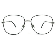 Vintage Cazal Eyeglasses Frames MOD.714 COL.43 Blue Silver Oversize 56-1... - £67.25 GBP