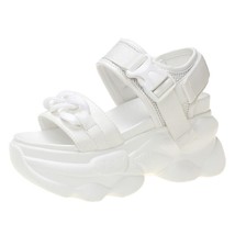 Zapatos Mujer Sandalias Plataforma Informales Zapatillas Gruesas Cuñas T... - $52.45