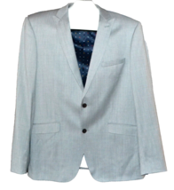 Moods of Norway Gray Men&#39;s Fashionable Blazer Jacket Size US 46  EU 56 - £73.73 GBP