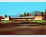 Defoe Motel Revelstoke British Columbia  BC Canada UNP Chrome Postcard H16 - £3.85 GBP
